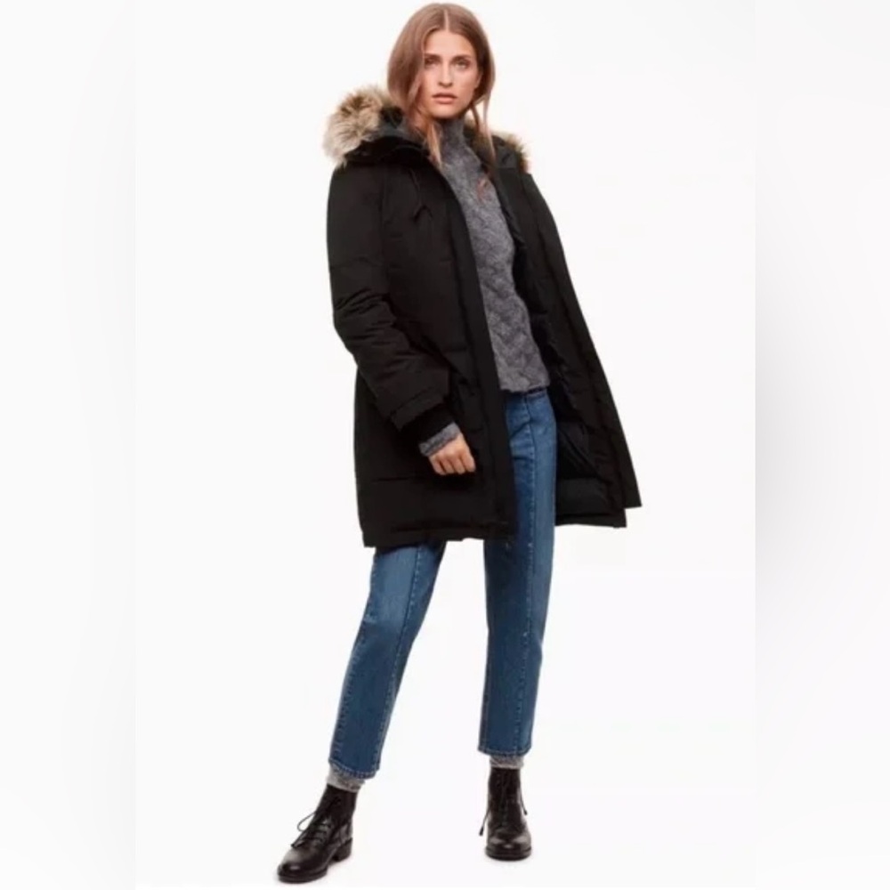 Aritzia Golden by TNA Bancroft Parka | Black